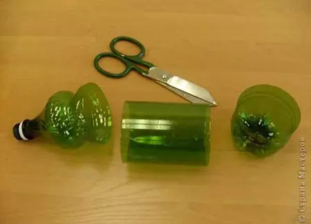 PET palack jrahasznosts hzilag - Mini fenyfa