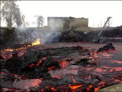 A Nyiragongo vulk�n l�vatava, Virunga Nemzeti Park