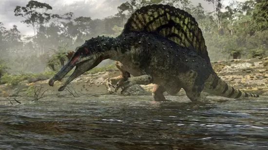 Spinosaurus lesben �llva