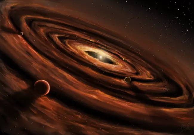 Fant�ziak�p a csillagsz�let�s v�gs� �llapot�r�l