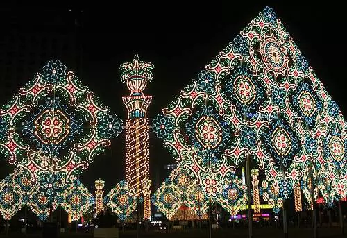 D�l-Korea, Sz�ul, kar�csonyi d�szkivil�g�t�s