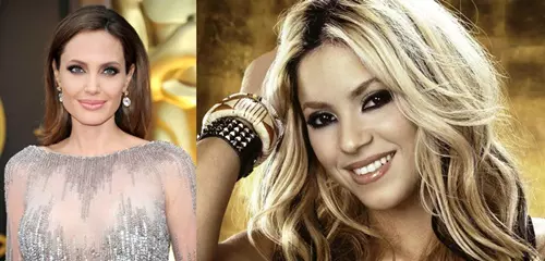 Angelina Jolie, Shakira